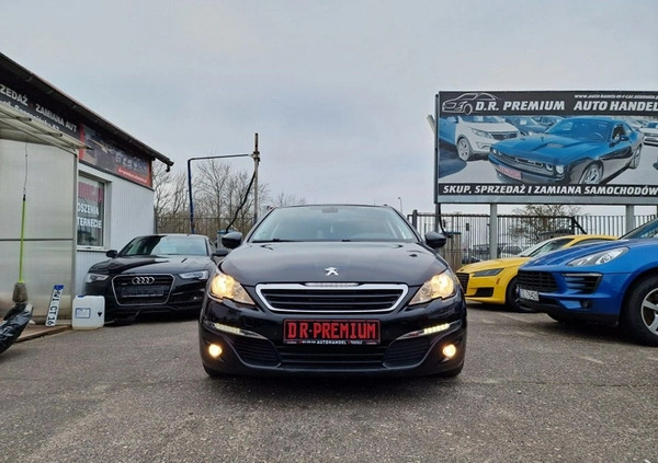 Peugeot 308 cena 30800 przebieg: 249506, rok produkcji 2015 z Reda małe 704